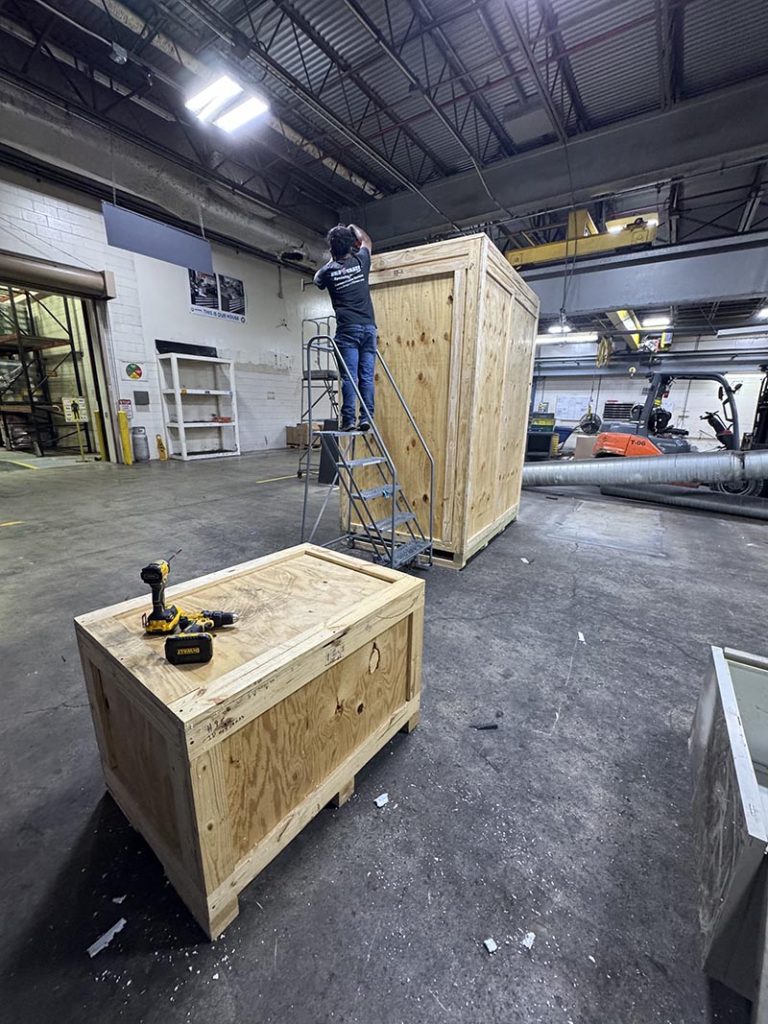 Ship and Crate Houston