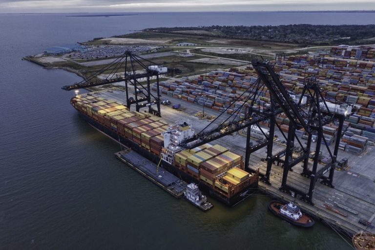 Ship-n-Crate international freight forwarding and industrial crating services near the Port of Houston Ship Channel, Texas.